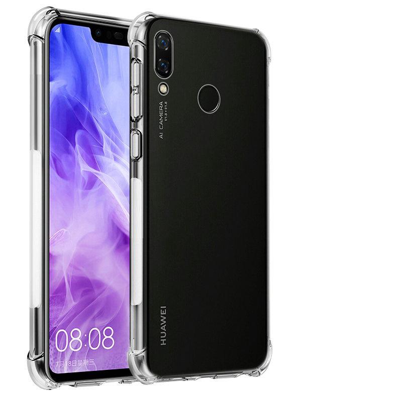 Ốp điện thoại TPU silicon trong suốt chống sốc bảo vệ điện thoại dành cho Huawei Nova 3 / Nova 3i
