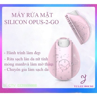 MÁY RỬA MẶT SILICON MINI CẦM TAY CHẠY PIN - MÁT DỊU LÀN DA