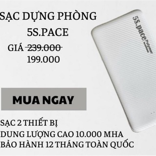 Pin Sạc Dự Phòng Sạc Nhanh 5S Dung Lượng 10000mhA.