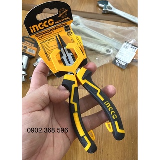 Kìm mũi nhọn mỏ dài loại Cao Cấp 6 inch INGCO HHLNP28160