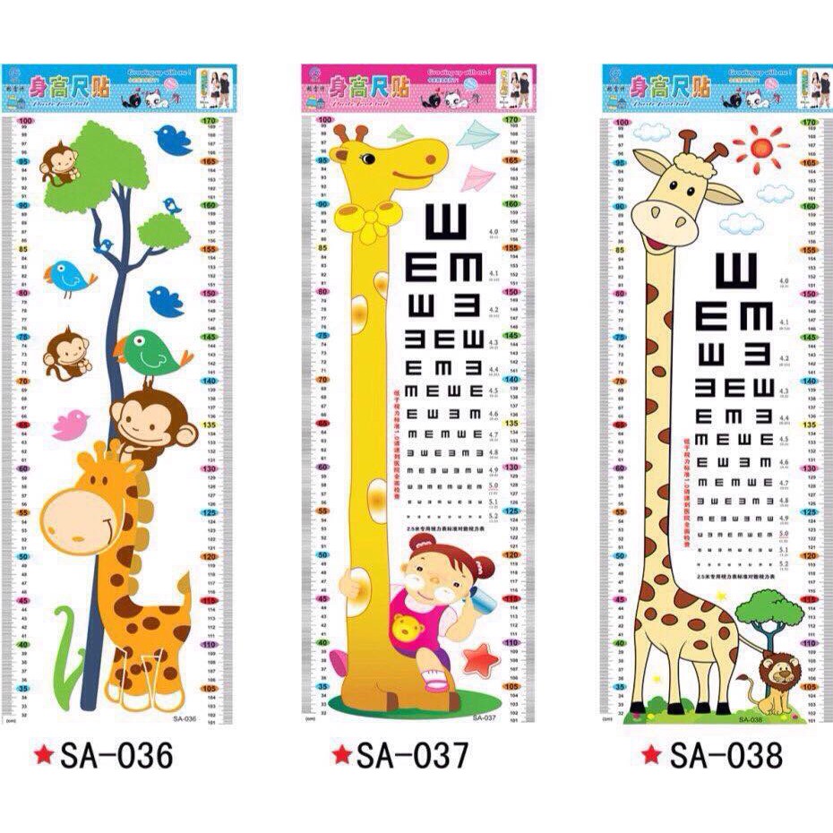 Thước đo chiều cao cho bé