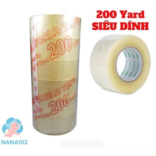 Băng keo trong 200yard siêu dính
