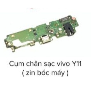 cụm đuôi sạc kèm mic Vivo y11/ cáp chân sạc kèm mic vivo v1906 hàng zin bóc máy