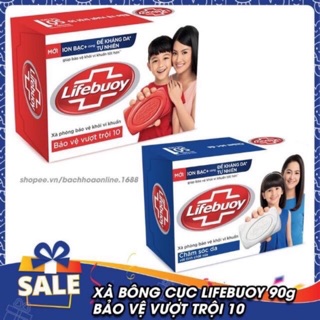 Xà bông cục Lifebuoy bảo vệ vượt trội 90g