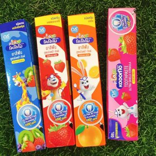 🦷Kem đánh răng Kodomo (Dành cho trẻ em từ 5 tháng tuổi trở lên).