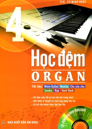 Sách - Học Đệm Organ (Tập 4)