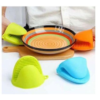 Bắc xoong silicon chống nóng an toàn (lẻ 1)
