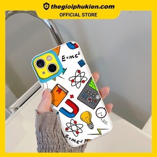 Ốp iphone - Ốp lưng iphone cạnh vuông Công thức vật lý dành cho ip 6 đến 14promax - ng058