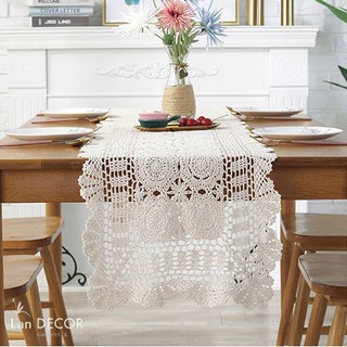 KHĂN RUNNER LAN DECOR KR012 VẢI REN
