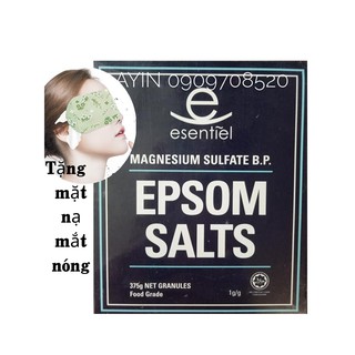 Muối Tắm Epsom Salts 375g ( Tặng kèm mặt nạ mắt nóng )
