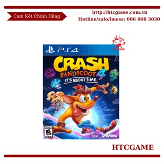 Đĩa game Crash Bandicoot 4: It's About Time - Game Nintendo Switch