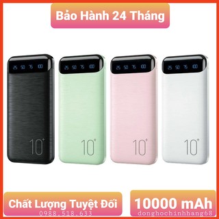 sạc dự phòng 10000 mAh pin sạc dự phòng Wk -161 bảo hành 24 tháng lỗi 1 đổi 1