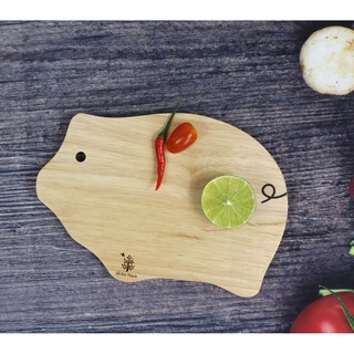 Thớt gỗ Đức Thành hình con heo DT05321