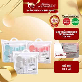[NHẬP KHẨU CHÍNH HÃNG] [Set 8 Món] Bộ Dụng Cụ Chiết Mỹ Phẩm Lameila Empty Bottle Set LA1077