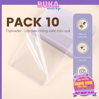 Toploader Buka set 5 - 10 chiếc kích thước A7 - B8 đựng card ảnh idol Kpop, đựng card Anime