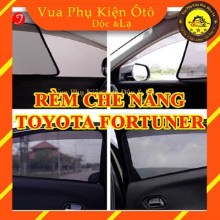 Rèm che nắng theo xe Fortuner 2007-2020- Bộ 4 tấm dính nam châm hàng loại 1