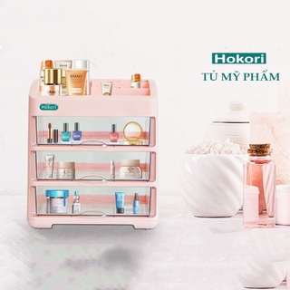 Tủ đựng mỹ phẩm cao cấp 2 tầng hokori Việt nhật 3636