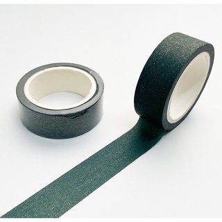 (Chiết) Băng dính washi tape hoạ tiết có mạ #6