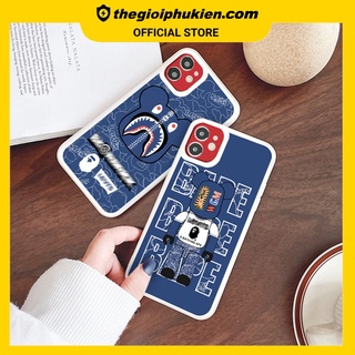 Ốp iphone - Ốp lưng iphone cạnh vuông viền camera Bea Bea dành cho ip 6 đến 14promax - g72