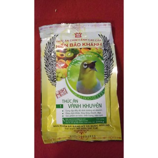 Cám Vành Khuyên Hiển Bảo Khánh (Số 1) 200gr - Thức Ăn Chim Cao Cấp
