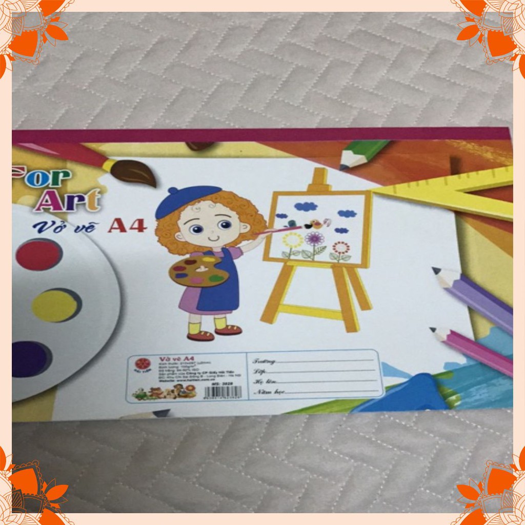 Vở vẽ khổ A4
