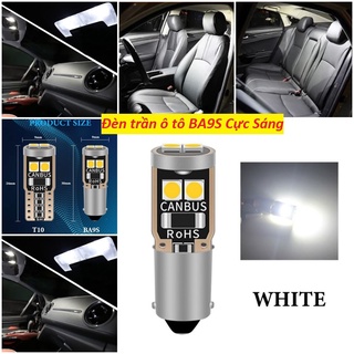 1 bóng đèn trần BA9S led trần ô tô trước Innova Fortuner 2006 đến 2012