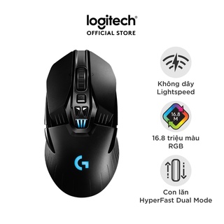 [Mã ELLOGIWL5 giảm 10% đơn 500K] Chuột game không dây RGB Logitech G903 - Hero Cảm biến Hero 25k, pin sạc, PC