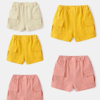 Quần Đùi Short Trẻ Em Dahi Kids Túi Hộp Chất Đũi Mát, Nhẹ Size 10kg đến 35kg