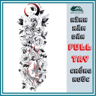 Hình Xăm Dán Kín Tay, Nửa Lưng DZ-131