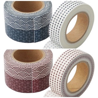 (Chiết theo set) Set 3 mẫu băng dính masking tape MUJI