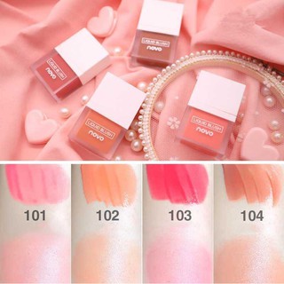 Phấn Má Hồng Dạng Kem NOVO Juice Liquid Blusher