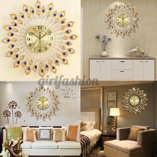 Đồng Hồ Treo Tường Hình Con Công 65x65cm