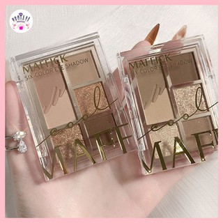 Bảng phấn mắt cao cấp Maffick 6 màu - Phấn mắt không trôi nội địa Trung mã MF151