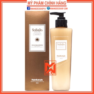 Xả khô, sữa tạo kiểu dành cho tóc uốn Sasaba 300ml