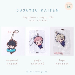 [OFF] keychain/ móc khoá nhựa dẻo chính hãng 1 -  anime jujutsu kaisen