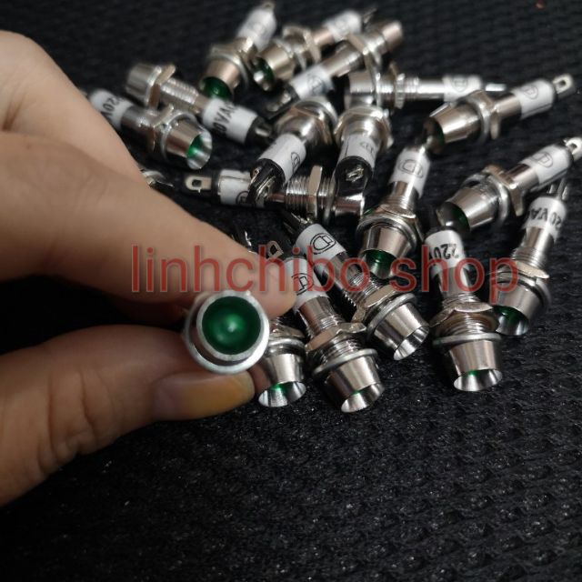 Đèn đũa kim loại phi 8
