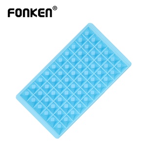 Khuôn làm đá viên FONKEN bằng silicone 60 ngăn có thể thêm vào trái cây sáng tạo