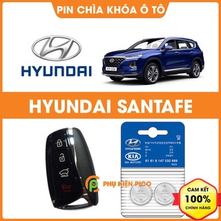 Pin chìa khóa ô tô Hyundai Santafe chính hãng Hyundai sản xuất tại Indonesia 3V Panasonic