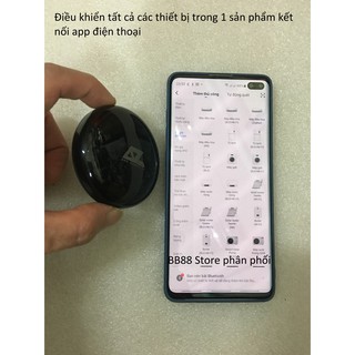 BỘ ĐIỀU KHIỂN HỒNG NGOẠI ĐA NĂNG KẾT NỐI APP ĐIỆN THOẠI AZSMART S08