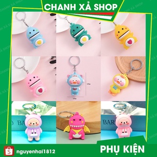 Móc khóa gấu Hàn quốc hoạt hình dễ thương đủ màu sắc hot trend tiktok phụ kiện balo túi xách móc đeo chìa khoá [MÓC]