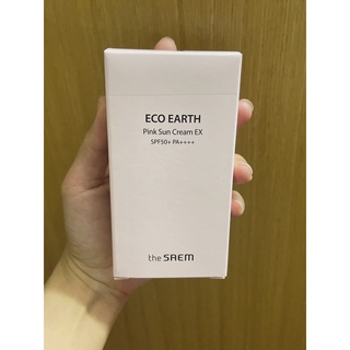 Kem Chống Nắng THE SAEM ECO EARTH POWER PINK SUN CREAM (SPF 50+/PA)++++