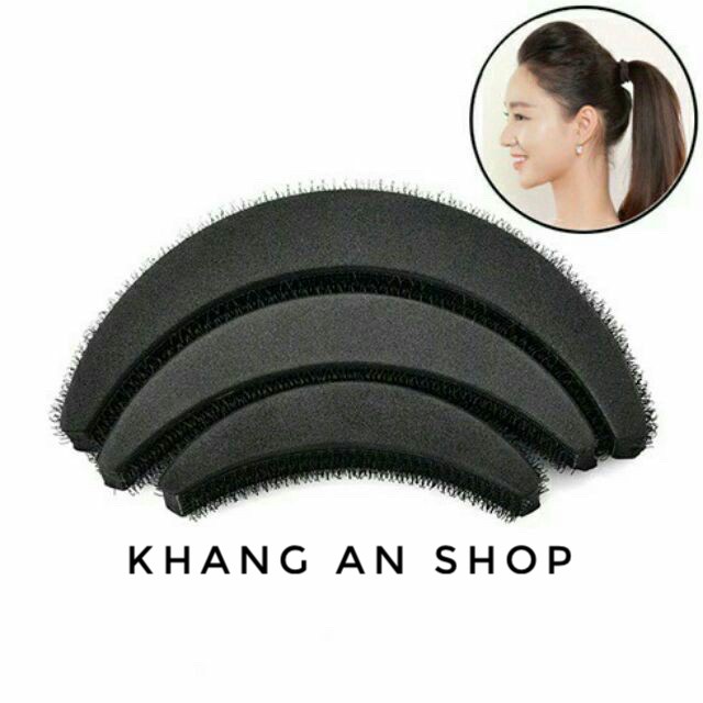Set 3 kẹp phồng tóc mái (3 cấp độ)