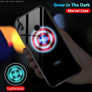 Tecno Spark 6  Go 2020 Cho Ốp lưng điện thoại In Hình Avengers Marvel