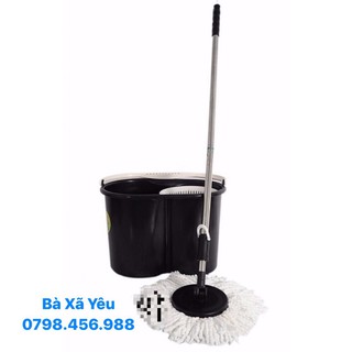 Bộ lau nhà cao cấp + 2 bông lau