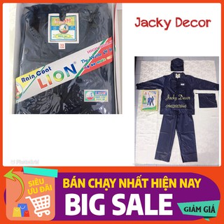 DÀY XỊNBộ áo mưa cao cấp Lion SIÊU BỀN, CHỐNG THẤM, CHỐNG RÁCH  - HÀNG CHUẨN