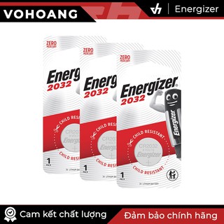 Bộ 3 Pin Energizer 2032 3V (Bạc)