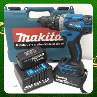 Máy Khoan Pin 3 Chức năng Makita 72V Không Chổi Than Đầu 13 ly