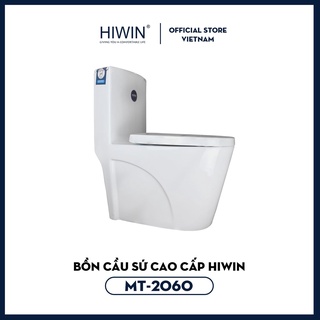 Bồn cầu sứ tráng men chống bám bẩn cao cấp Hiwin MT-2060 (680*380*780mm)