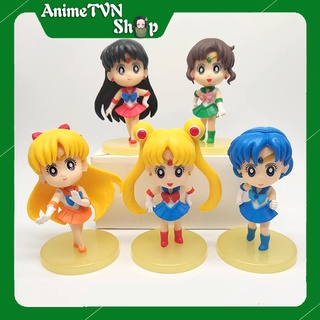 (Có lẻ) Set Combo 5 Mô hình Figure Anime/Manga Sailor Moon (Thuỷ thủ mặt trăng)