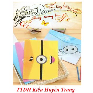 Túi clear phiên bản hoạt hình dễ thương